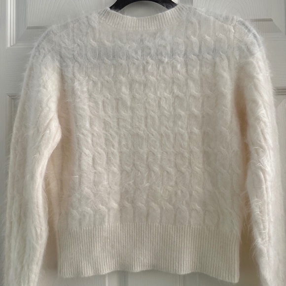 J. Crew Cream Crew Neck Sweater - Picture 6 of 9